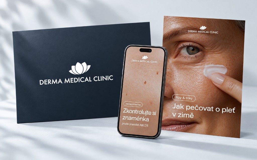Derma Medical Clinic. Nová identita značky.